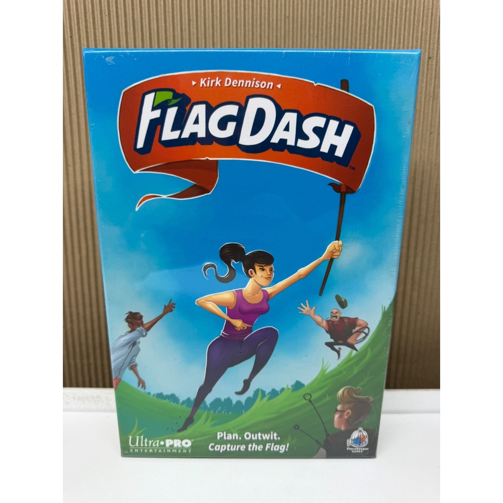 Flag Dash Strategy Family Board Game PieceKeeper Games Kirk Dennison NEW